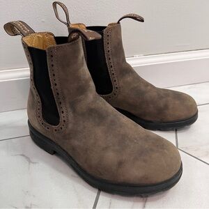 Blundstone High-Top 1351 Rustic Brown Chelsea Boot Size 6.5 Women's